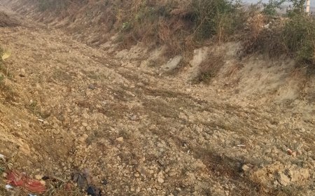 बसखारी जहांगीरगंज रजवाहे में पानी न आने से किसान परेशान