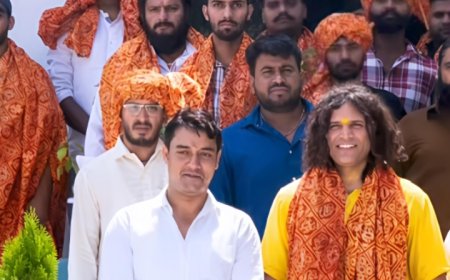 अयोध्या में राम मंदिर पर ध्वजारोहण कार्यक्रम संपन्न