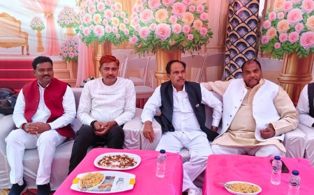 आलापुर के विधायक कई जगह पहुंचे कार्यक्रम में