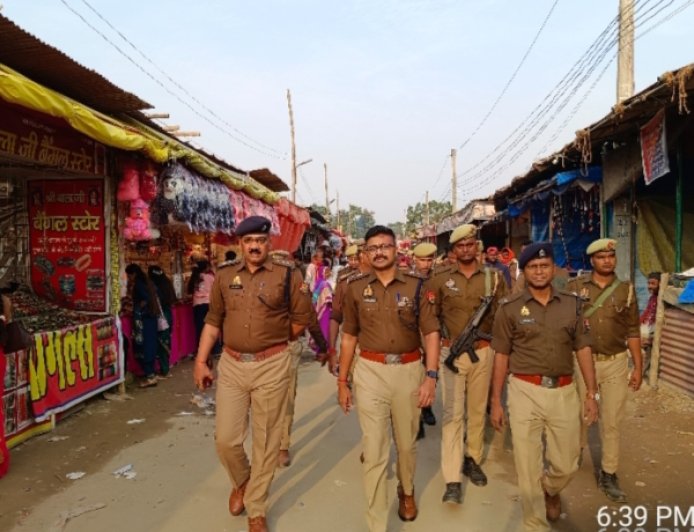 एसपी ने लिया मेले का जायजा और दिया कड़ा निर्देश