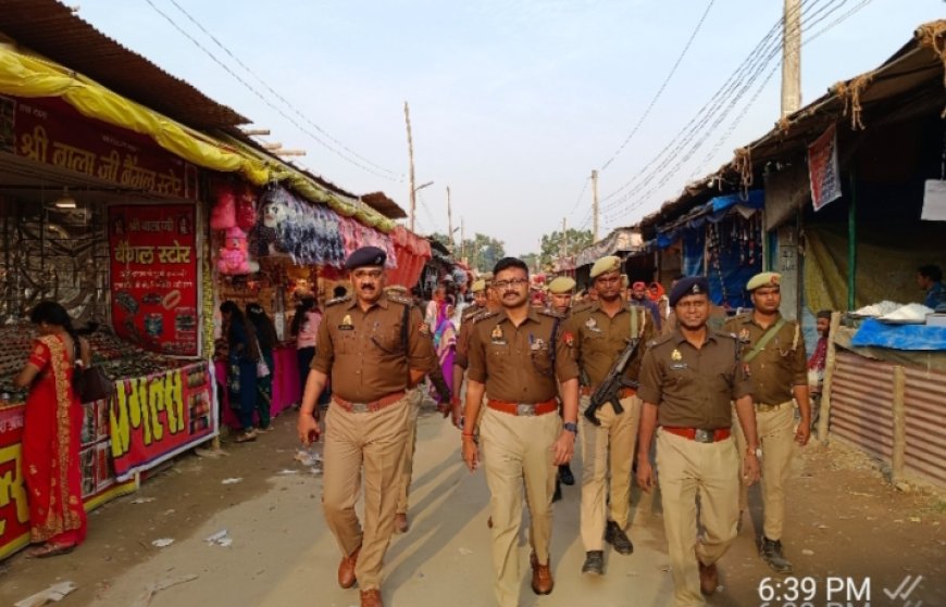 एसपी ने लिया मेले का जायजा और दिया कड़ा निर्देश