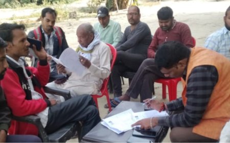 भाजपा के आनंद जायसवाल ने पुनरीक्षण अभियान में जुट कर सहयोग प्रदान किया