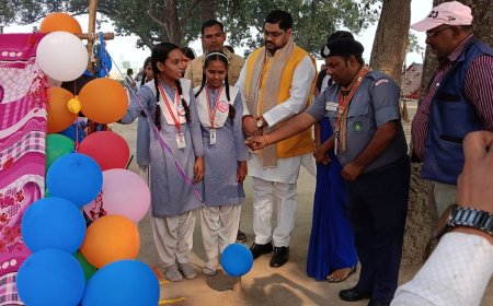 पंडित त्रिलोकीनाथ इंटर कॉलेज में स्काउट प्रशिक्षण का कार्यक्रम संपन्न