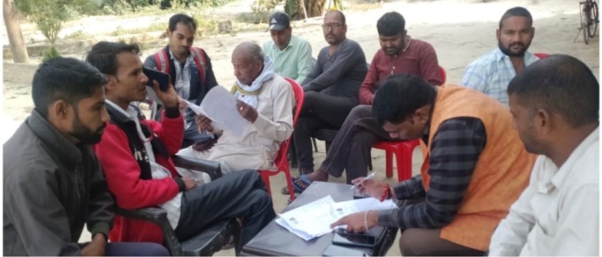 भाजपा के आनंद जायसवाल ने पुनरीक्षण अभियान में जुट कर सहयोग प्रदान किया